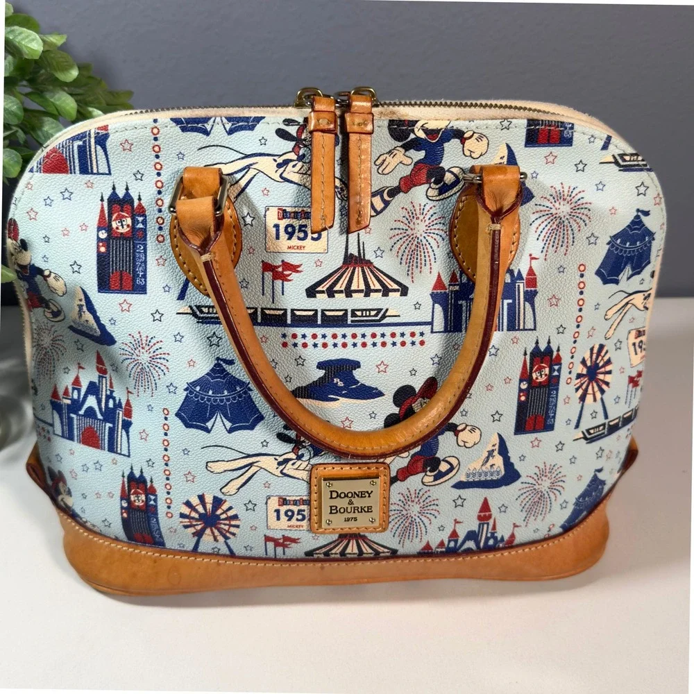 Disney Dooney & Bourke Bag - Disneyland 1/2 Marathon - Satchel - Picture 12 of 15